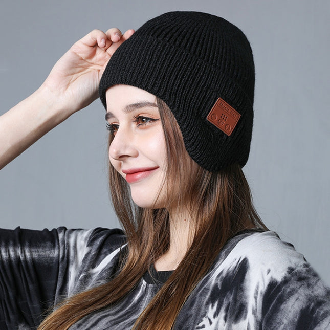 TR Ear-Covered Bluetooth Music Hat 5.0 Binaural Stereo Headphone Cap