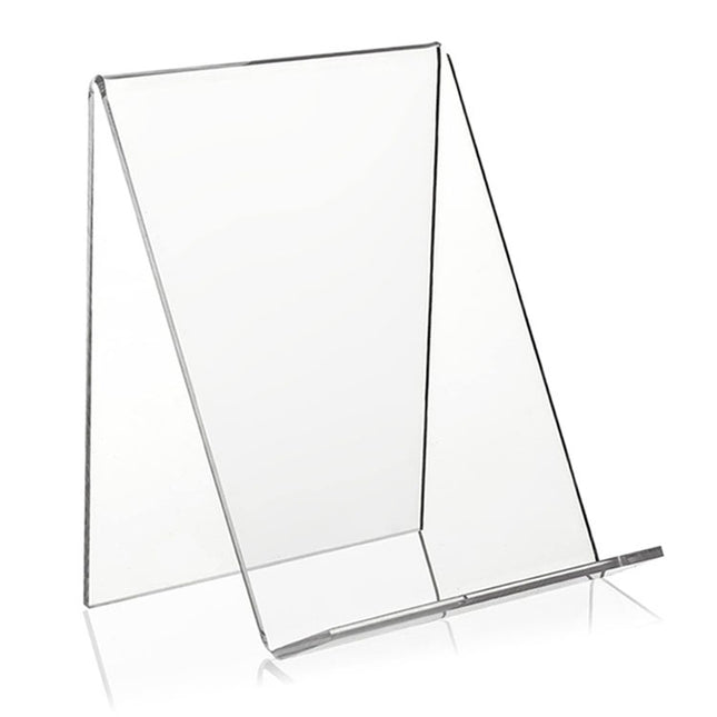 2 PCS Acrylic Display Stand Transparent Book Shelf Photo Frame Holder