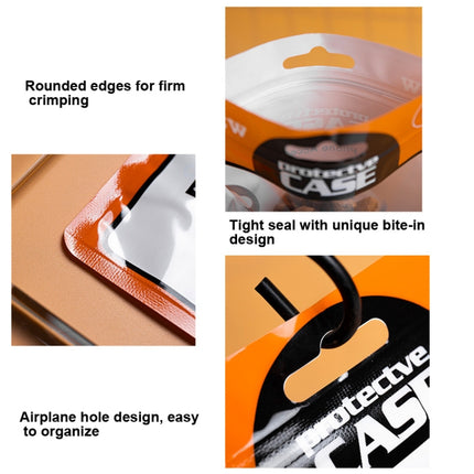 100 PCS  Ziplock Bags Plastic Bags Mobile Phone Case Packaging Bags