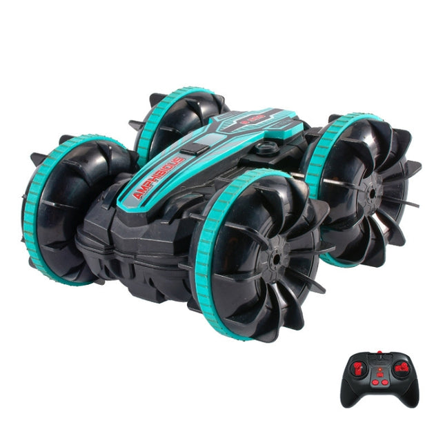2.4G Amphibious Stunt Remote Control Car Double-sided Rolling Driving Children Electric Toys