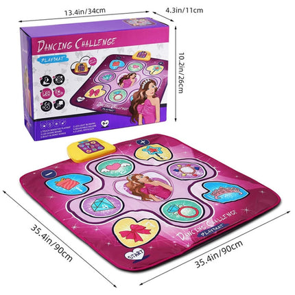 Children Music Dance Mat Electronic Music Dancing Game Pad Music Box Toys