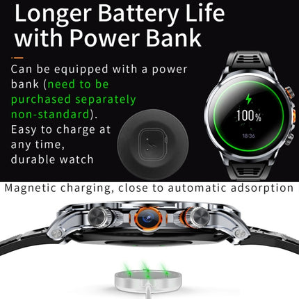 H18 Ultra-Thin Round Ball Screen 1.95 Inch Plug-In Phone Smart Watch