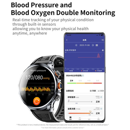 H18 Ultra-Thin Round Ball Screen 1.95 Inch Plug-In Phone Smart Watch