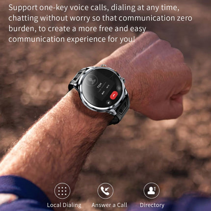 H18 Ultra-Thin Round Ball Screen 1.95 Inch Plug-In Phone Smart Watch