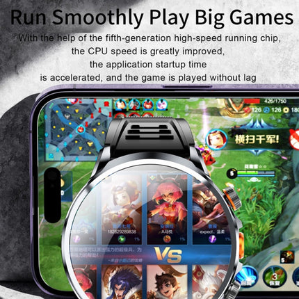 H18 Ultra-Thin Round Ball Screen 1.95 Inch Plug-In Phone Smart Watch