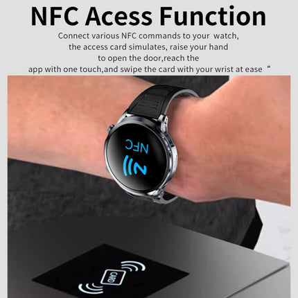 H18 Ultra-Thin Round Ball Screen 1.95 Inch Plug-In Phone Smart Watch