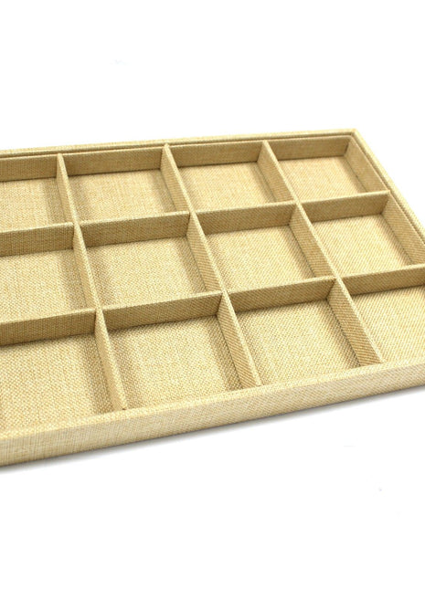 Twelve Compartment Display Tray