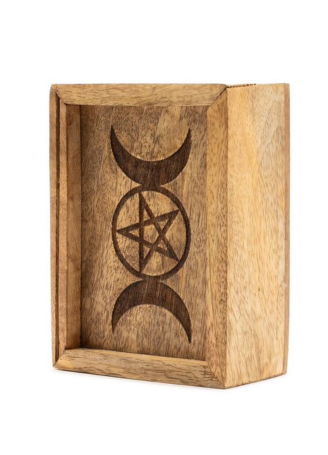 Small Tarot Box with Card Holder