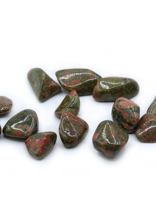 Pack of 24 L Tumble Stones - Unakite L