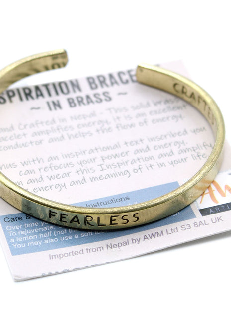 Inspiration Bracelet - Brass Selection