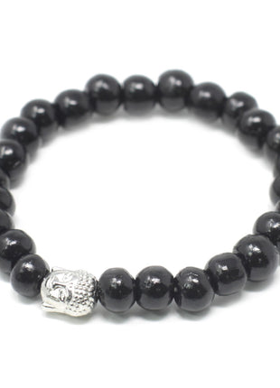 Darkwood Beads & Buddah Bangle
