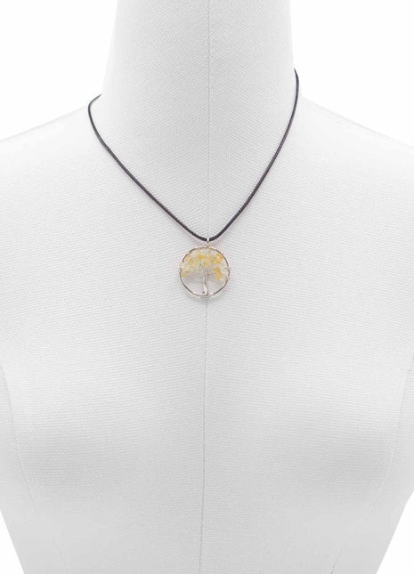 Tree of Life Pendant - Carnelian