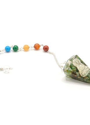 Orgonite Power Chakra Pendulum - Buddha