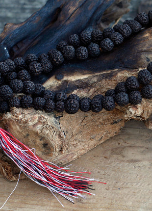 108 Rudraksha Mala - Dark