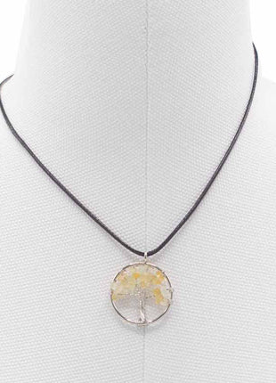 Tree of Life Pendant - Carnelian