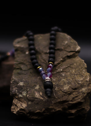 Essence of the Volcano Necklace - Embracing the Dark Side