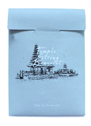 Temple String Bracelet - Om in Serenity