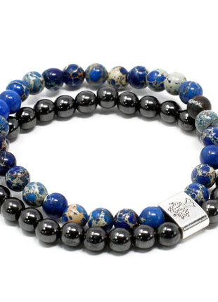 Magnetic Gemstone Bracelet - Sodalite