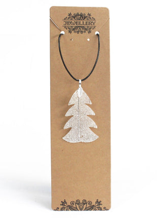 Necklace - Festive Fir - Silver