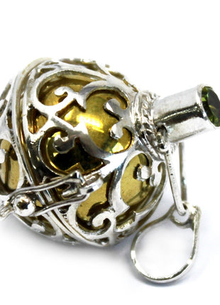 Silver Angel Bell - Healing - 23mm