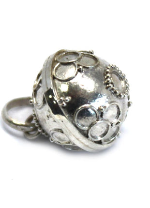 Silver Angel Bell - Faith - 12mm