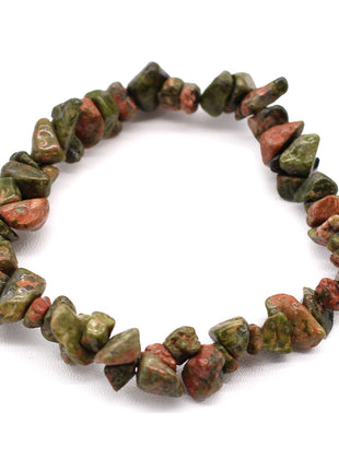 Chipstone Bracelet - Green Jasper
