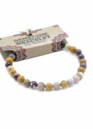 Gemstone Manifestation Bracelet - Rare Mookiate - Wisdom