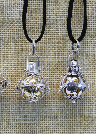 Silver Angel Bell - Healing - 23mm