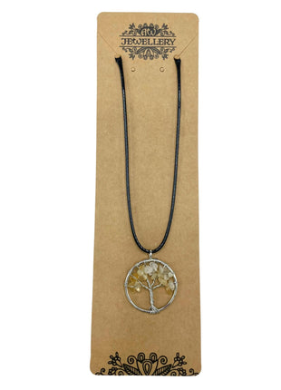 Tree of Life Pendant - Carnelian