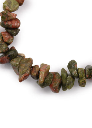 Chipstone Bracelet - Green Jasper