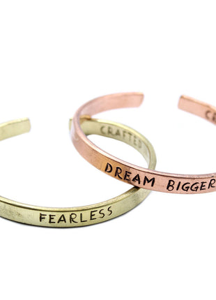 Inspiration Bracelet - Brass Selection