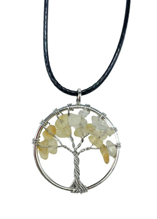 Tree of Life Pendant - Carnelian