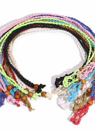 Crystal Gemstone Necklace Cord 45cm/18inch - Mix of 11 Colours