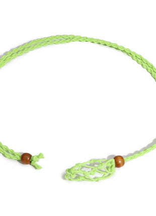 Crystal Gemstone Necklace Cord 45cm/18inch - Green