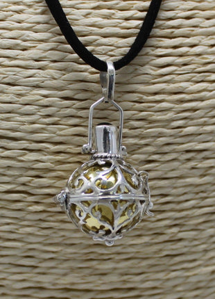 Silver Angel Bell - Night-time - 18mm
