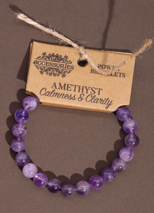 Power Bracelet - Amethyst