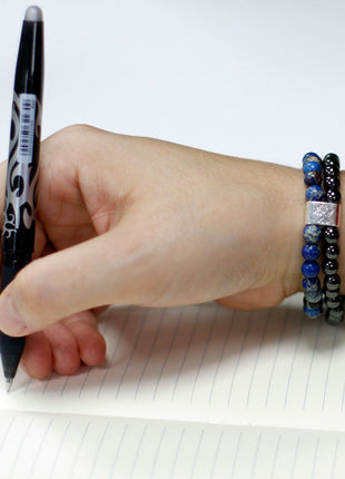 Magnetic Gemstone Bracelet - Sodalite
