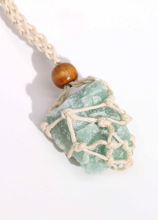 Crystal Gemstone Necklace Cord 45cm/18inch - Natural