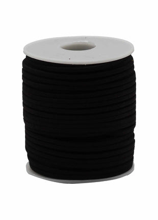 Bulk Roll Pendant Cord -  2.5mm x 45m - Black A001