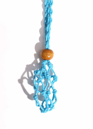 Crystal Gemstone Necklace Cord 45cm/18inch - Blue