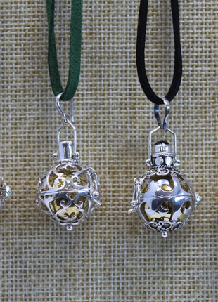 Silver Angel Bell - Romance - 18mm