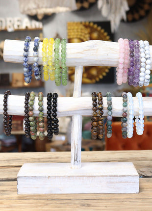 Power Bracelet - Green Jasper