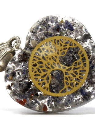 Orgonite Power Pendant - Heart Tree of Life