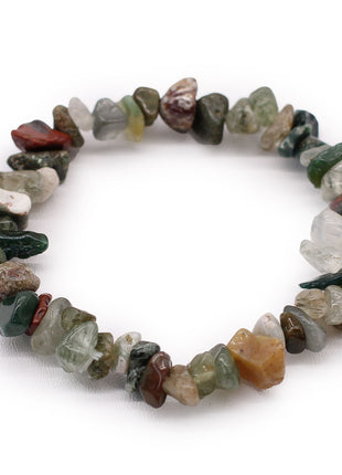 Chipstone Bracelet - Moss Agate