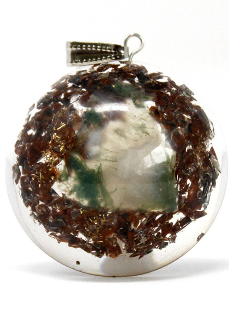 Orgonite Power Pendant - Power Block in Dome
