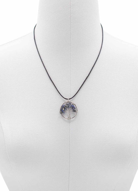 Tree of Life Pendant - Sodalite