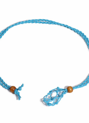Crystal Gemstone Necklace Cord 45cm/18inch - Blue
