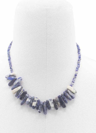 Longstone Gem Necklace - Sodalite