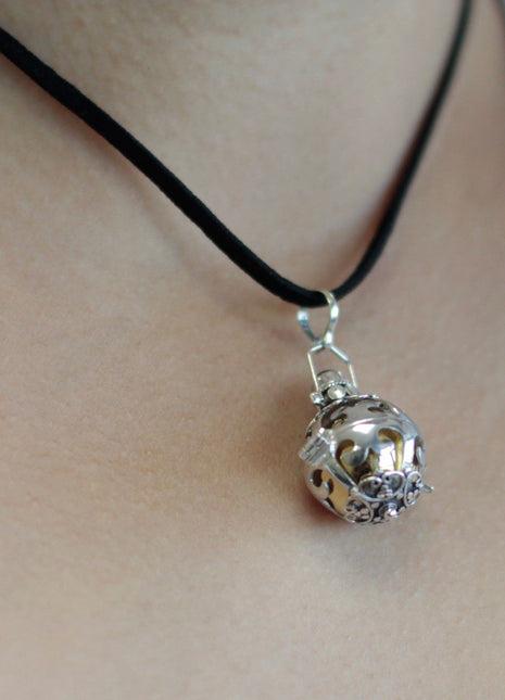 Silver Angel Bell - Dreams - 18mm