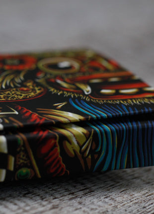 Silver & Gold Earring - Hamsa